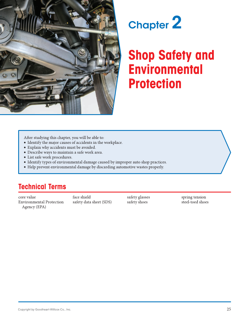 Auto Suspension and Steering, 5th Edition, Online Textbook page 25