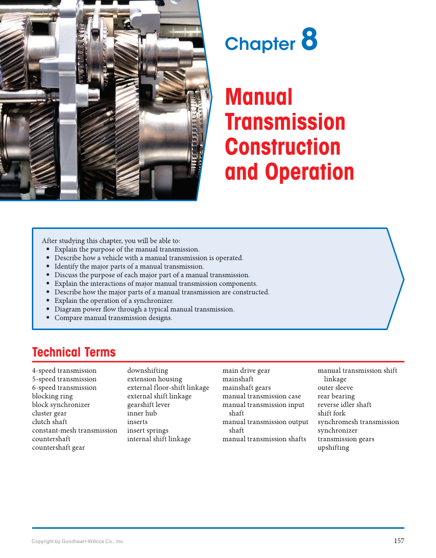 Manual Drive Trains and Axles, 4th Edition, Online Textbook page 157