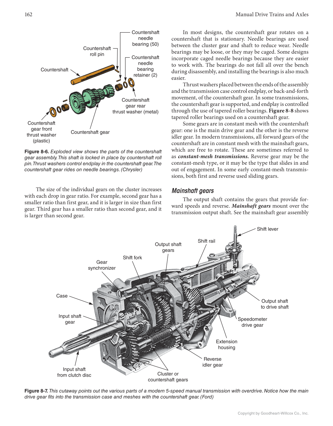 Manual Drive Trains and Axles, 4th Edition, Online Textbook page 162