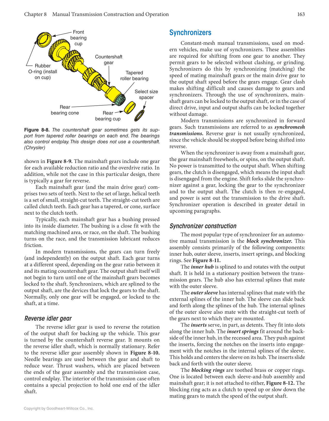 Manual Drive Trains and Axles, 4th Edition, Online Textbook page 163