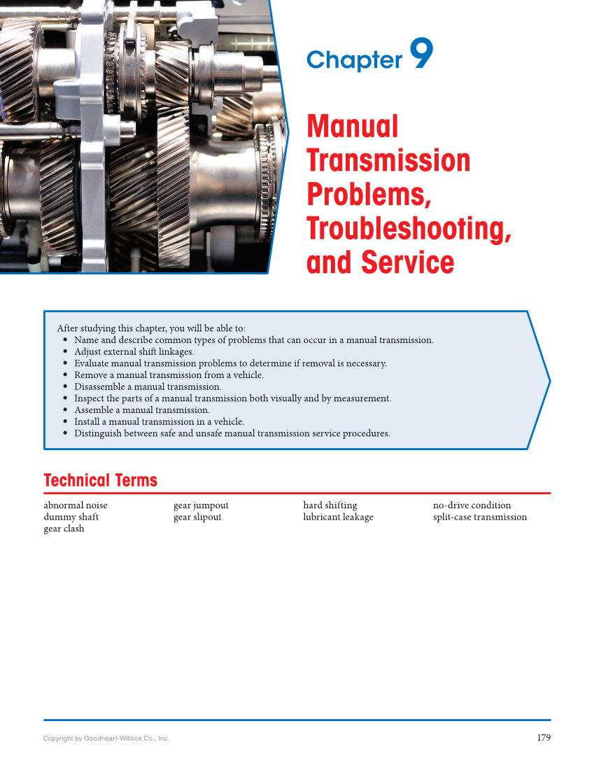 Manual Drive Trains and Axles, 4th Edition, Online Textbook page 179