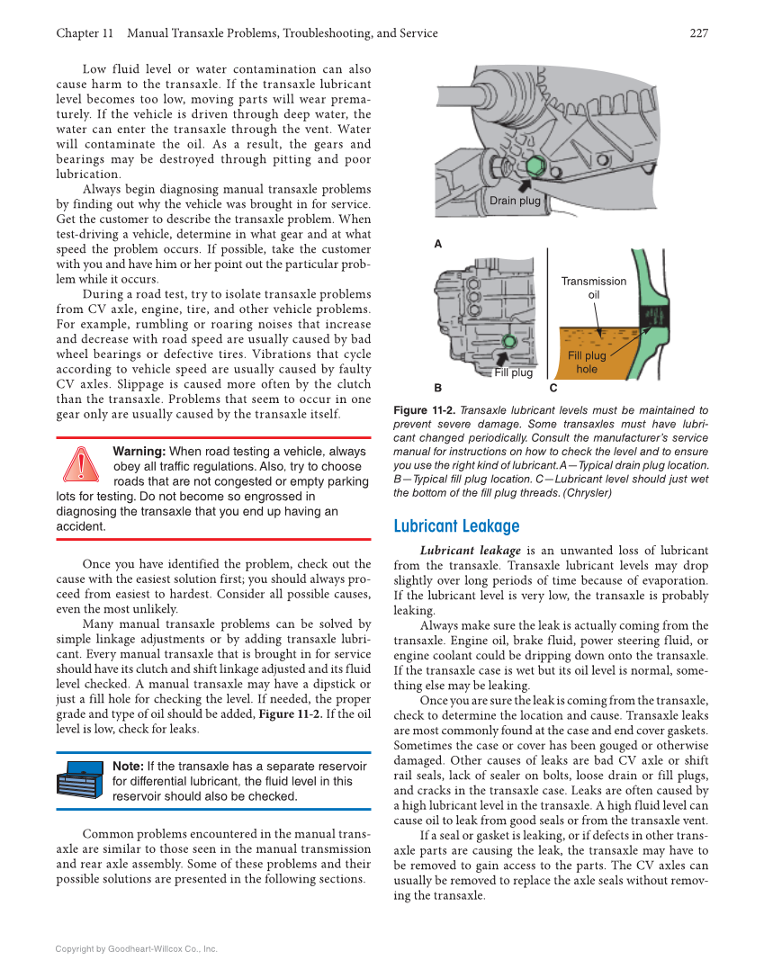 Manual Drive Trains and Axles, 4th Edition, Online Textbook page 227