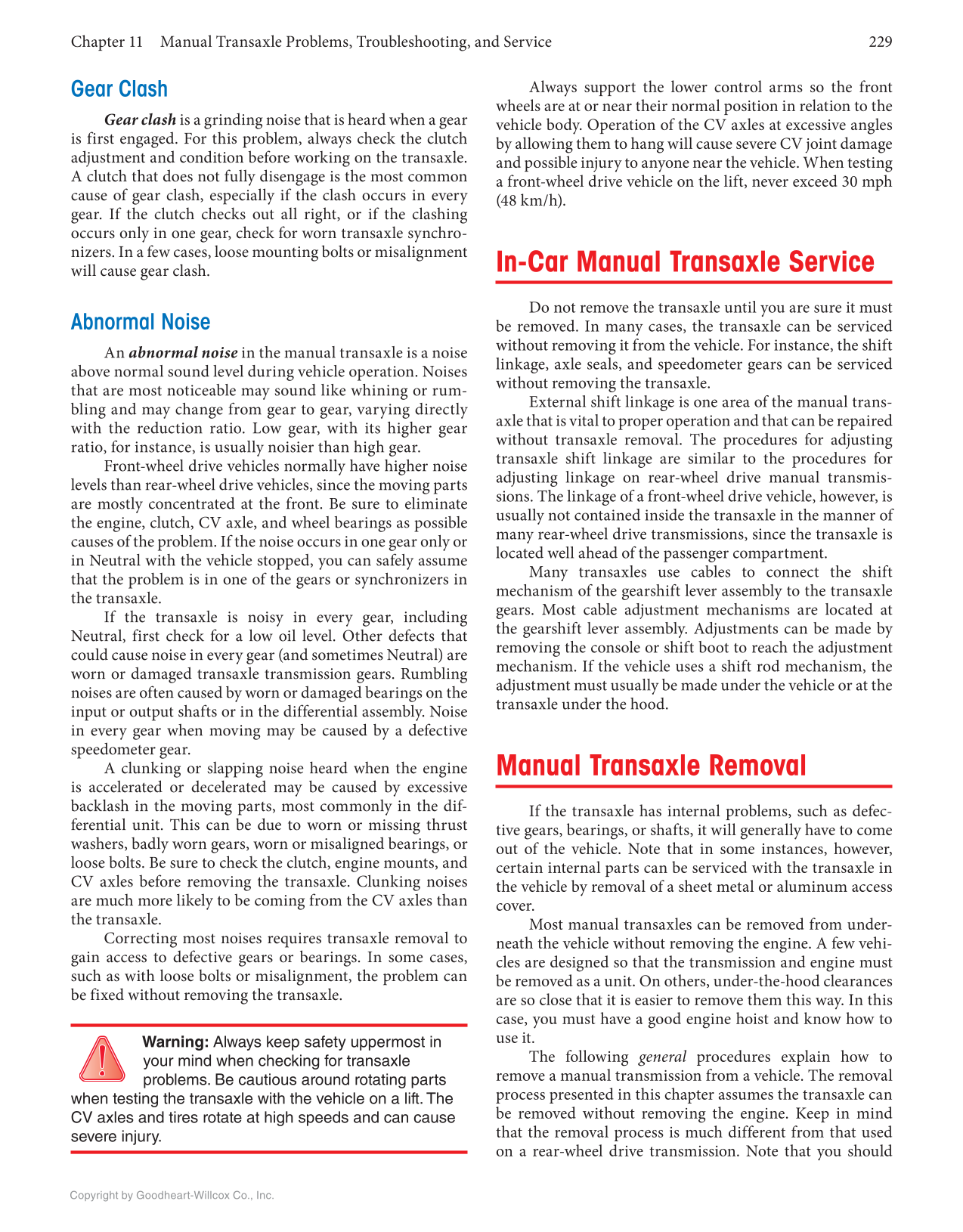 Manual Drive Trains and Axles, 4th Edition, Online Textbook page 229