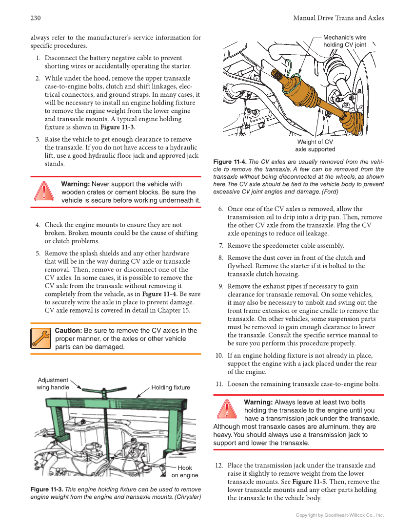 Manual Drive Trains and Axles, 4th Edition, Online Textbook page 230