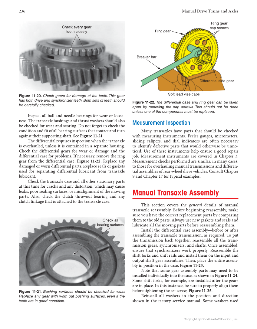 Manual Drive Trains and Axles, 4th Edition, Online Textbook page 236