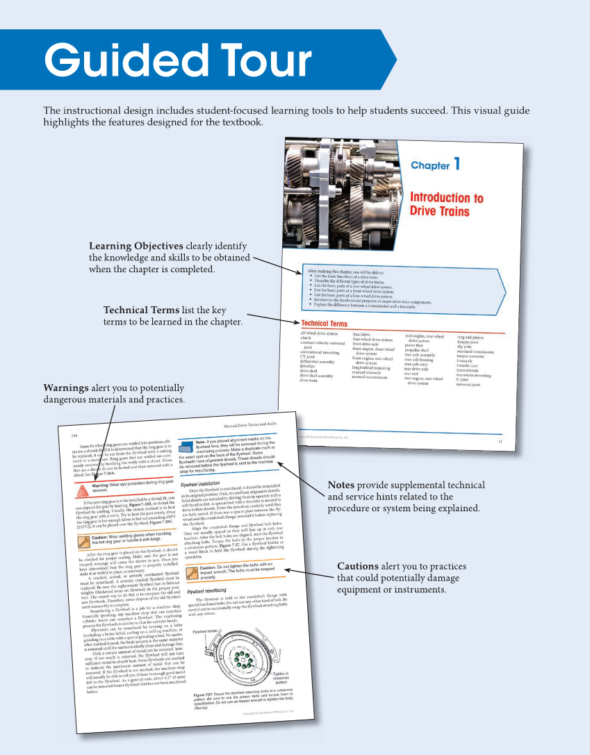 Manual Drive Trains and Axles, 4th Edition, Online Textbook page M4