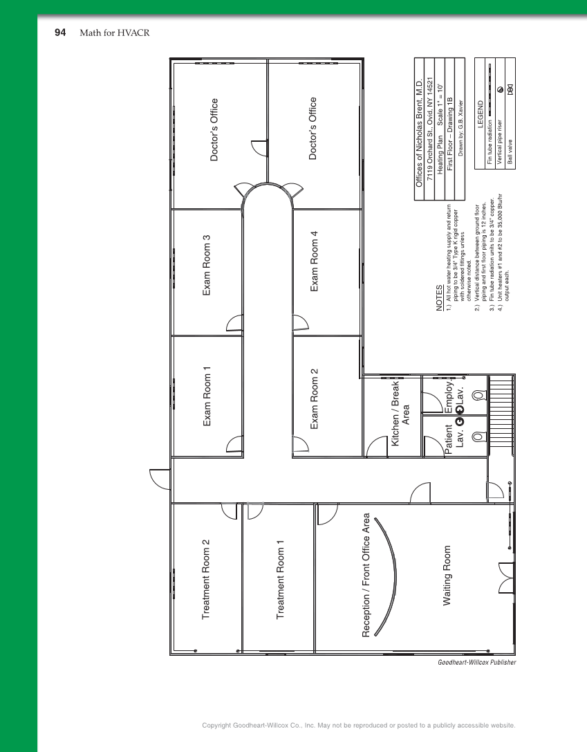Math for HVACR, 1st Edition page 94
