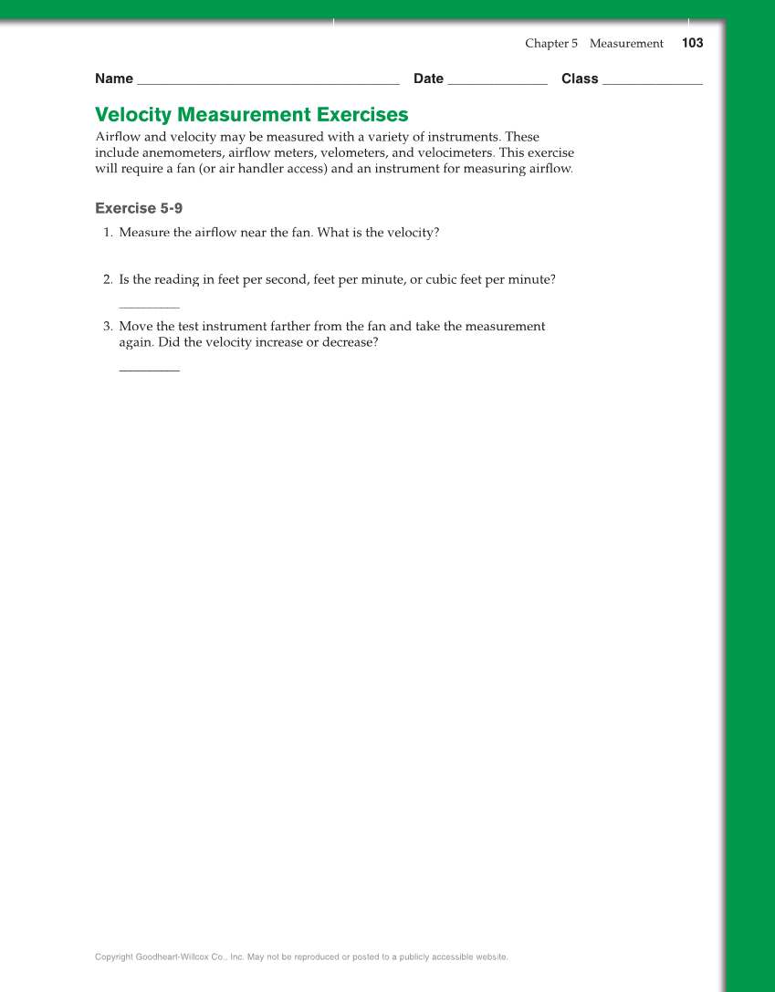 Math for HVACR, 1st Edition page 103