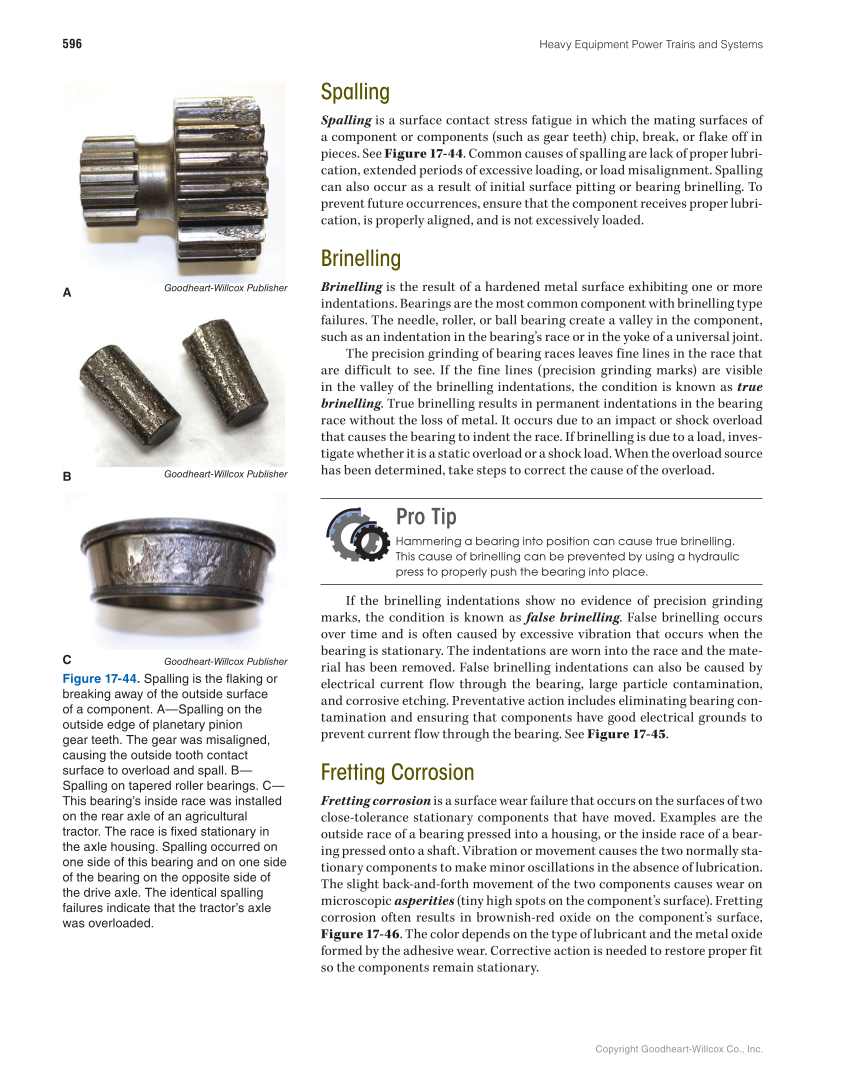 Heavy Equipment Power Trains and Systems, 1st Edition page 596