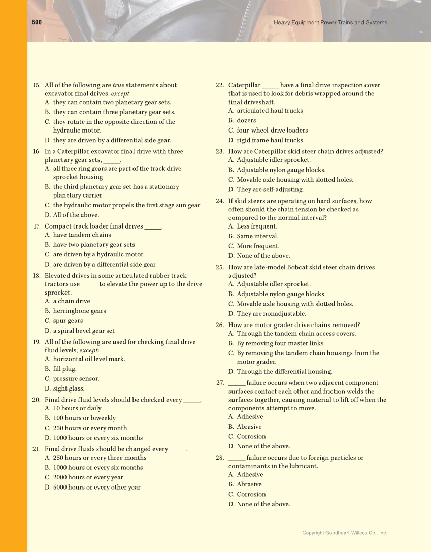 Heavy Equipment Power Trains and Systems, 1st Edition page 600