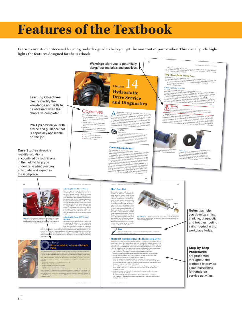 Heavy Equipment Power Trains and Systems, 1st Edition page viii