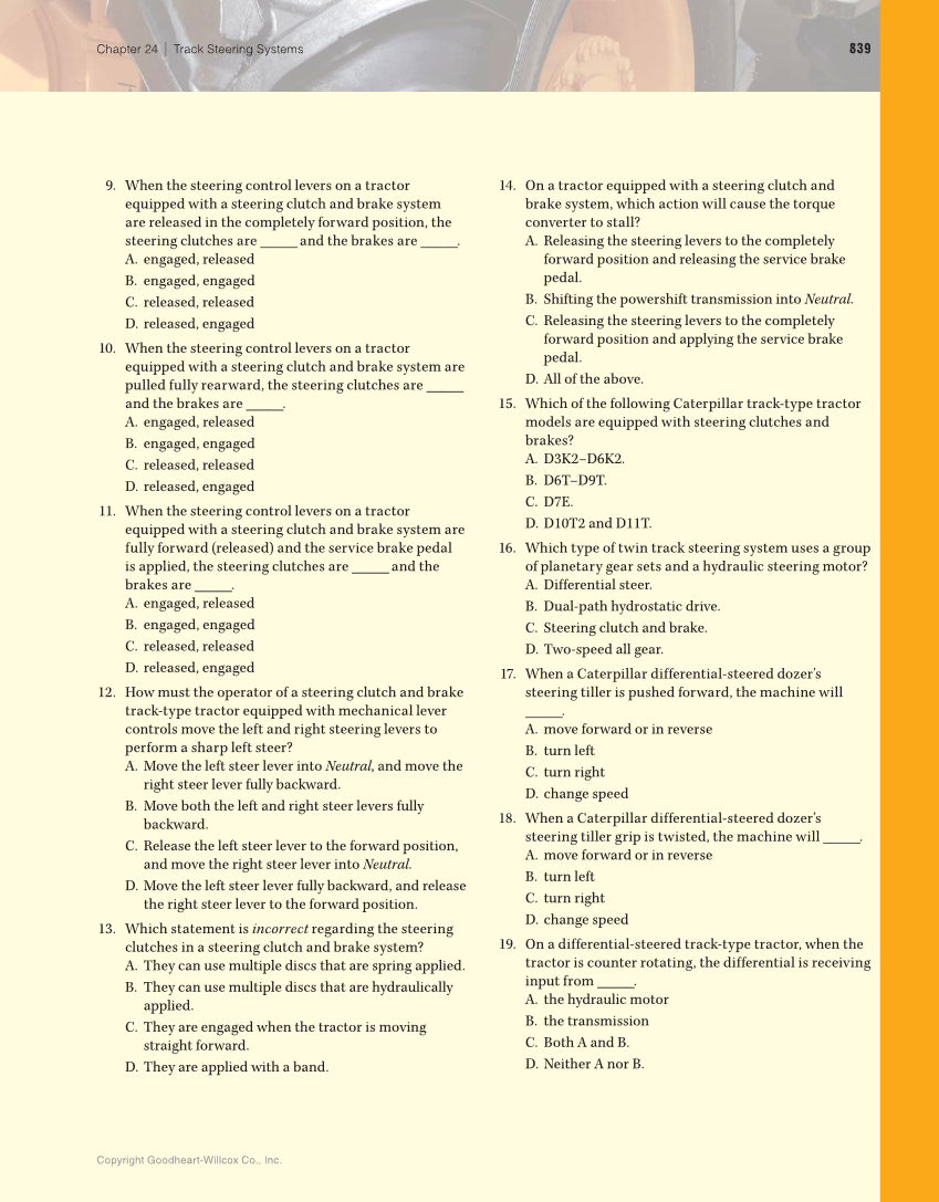 Heavy Equipment Power Trains and Systems, 1st Edition page 839