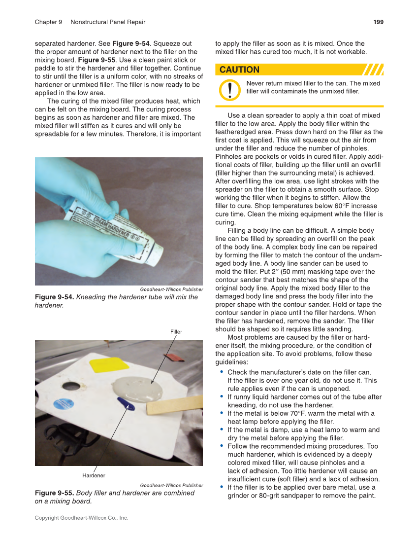 Auto Collision Repair and Refinishing 3e, Online Textbook page 199