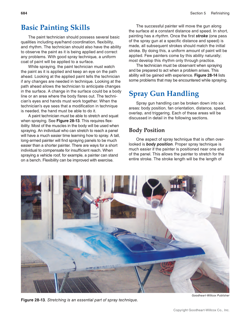 Auto Collision Repair and Refinishing 3e, Online Textbook page 684