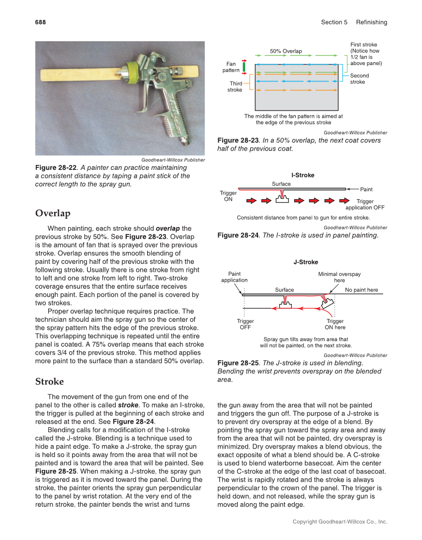 Auto Collision Repair and Refinishing 3e, Online Textbook page 688