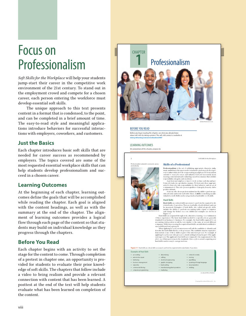 Soft Skills for the Workplace 2e page viii