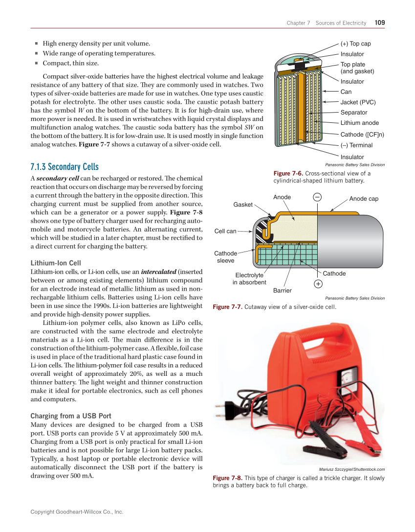 Electricity and Electronics, 11th Edition page 109