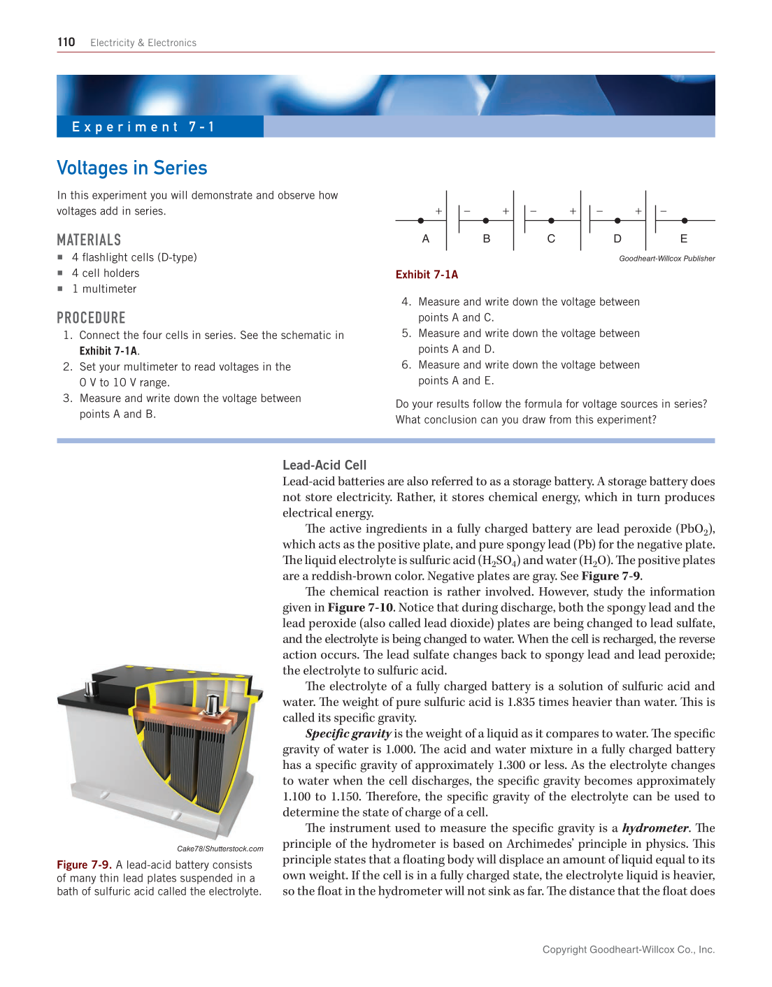 Electricity and Electronics, 11th Edition page 110
