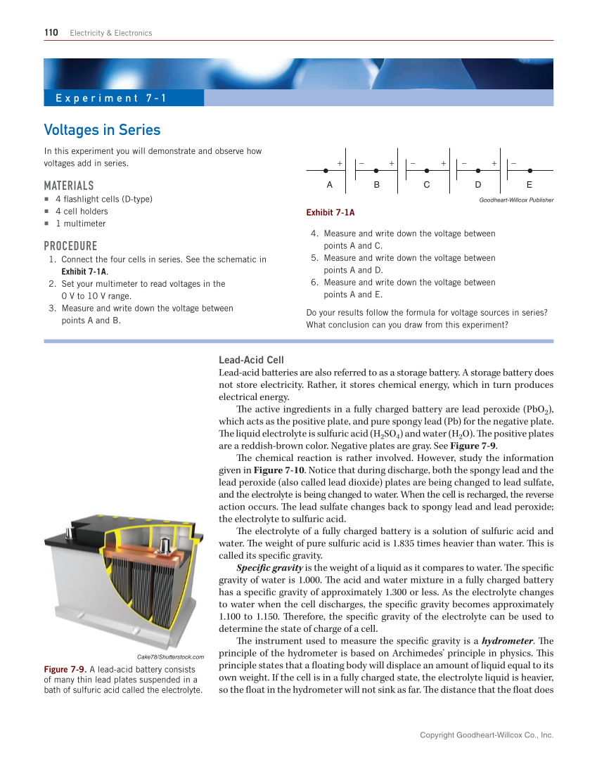 Electricity and Electronics, 11th Edition page 110