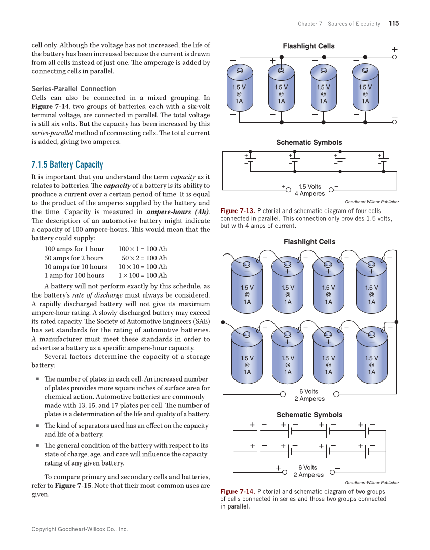 Electricity and Electronics, 11th Edition page 115