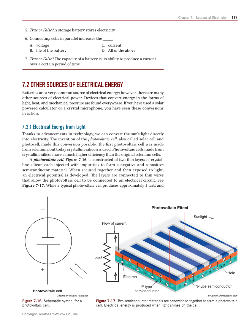 Electricity and Electronics, 11th Edition page 117