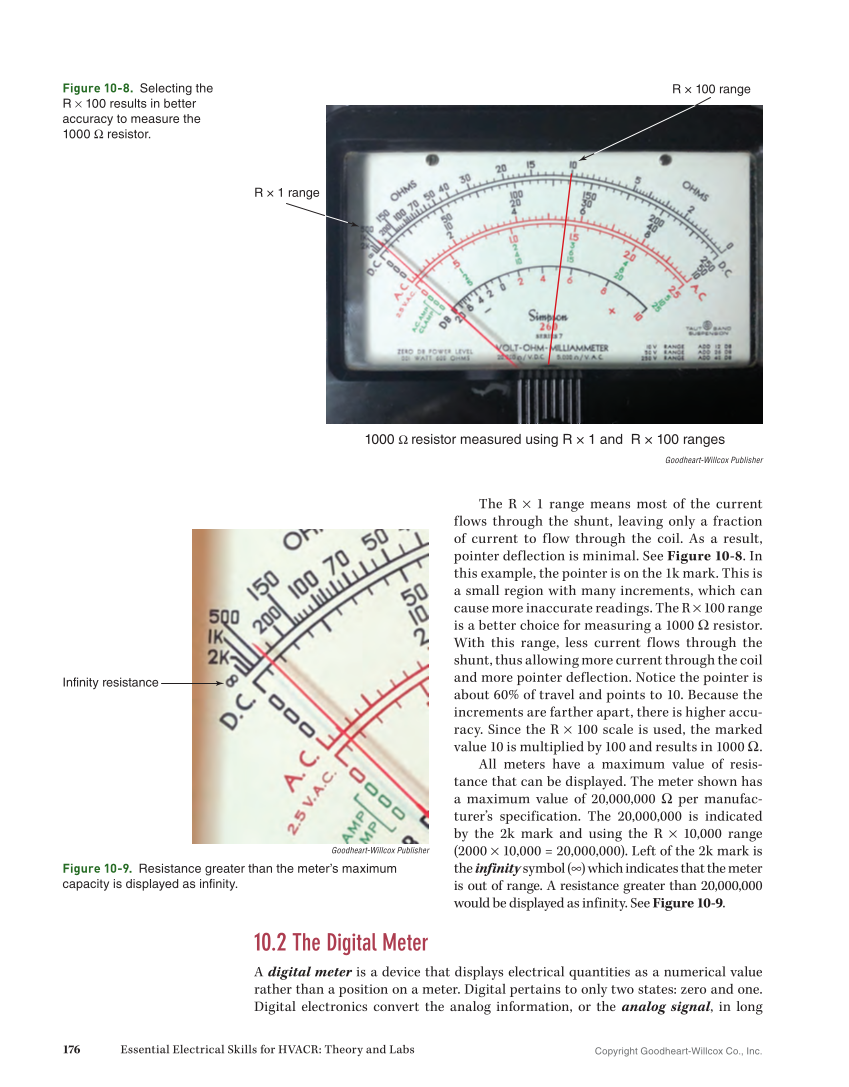 Essential Electrical Skills for HVACR: Theory and Labs, Textbook page 176