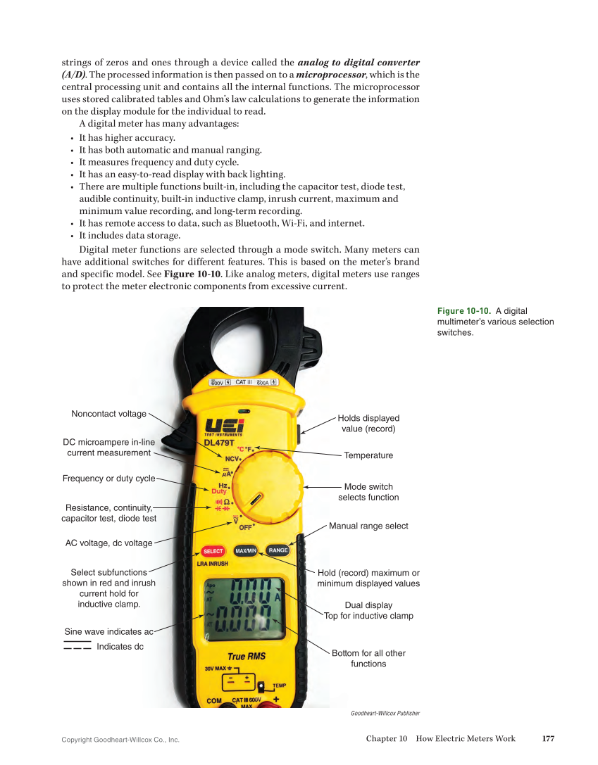 Essential Electrical Skills for HVACR: Theory and Labs, Textbook page 177