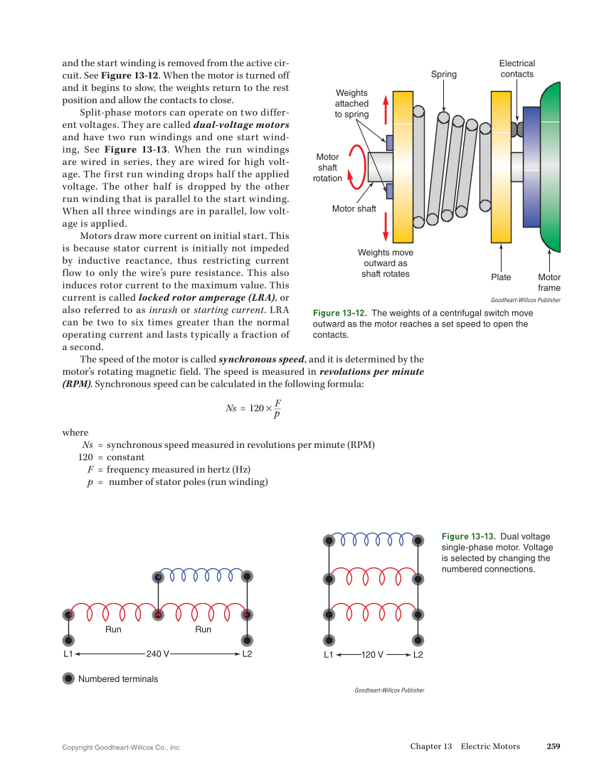 Essential Electrical Skills for HVACR: Theory and Labs, Textbook page 259