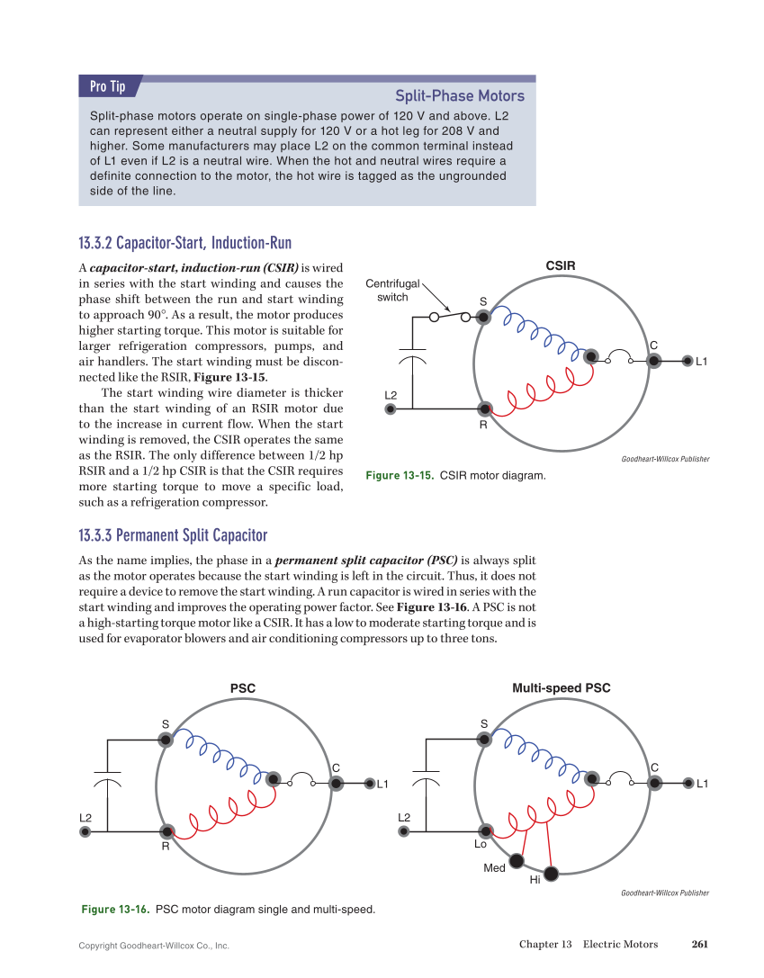 Essential Electrical Skills for HVACR: Theory and Labs, Textbook page 261