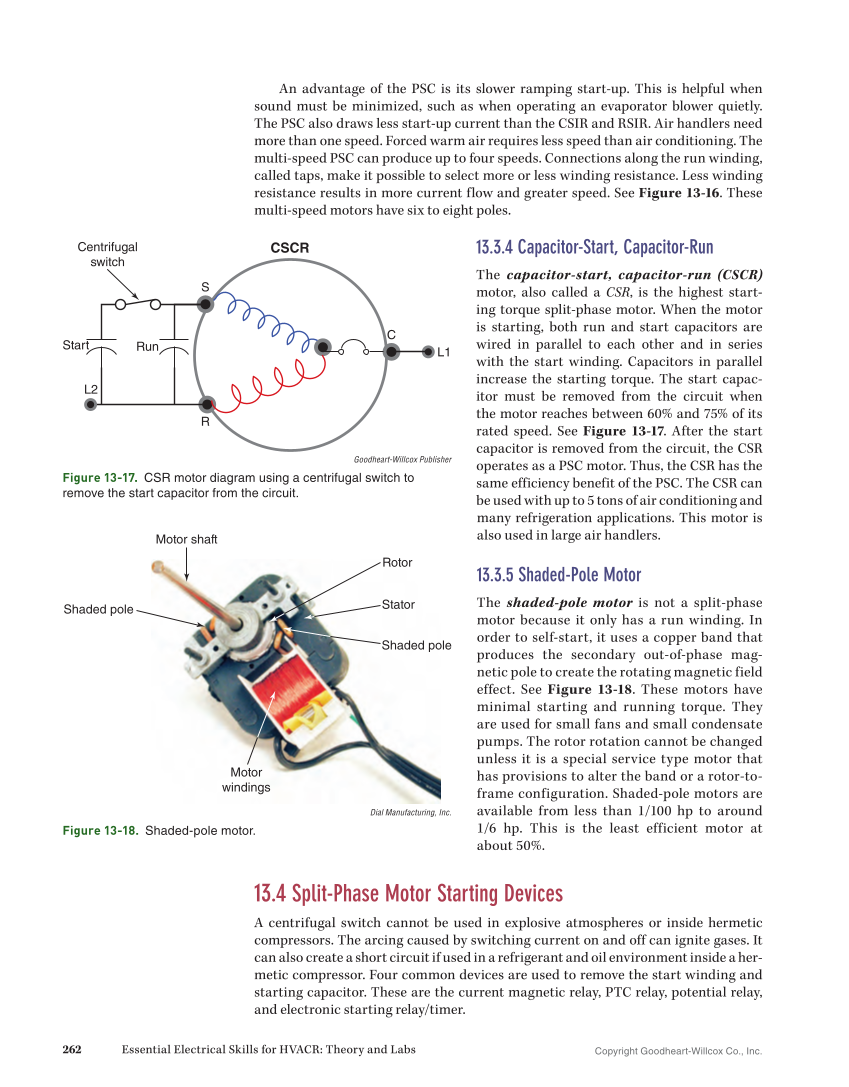 Essential Electrical Skills for HVACR: Theory and Labs, Textbook page 262