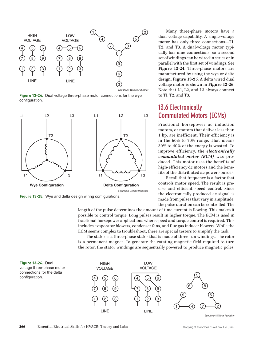 Essential Electrical Skills for HVACR: Theory and Labs, Textbook page 266