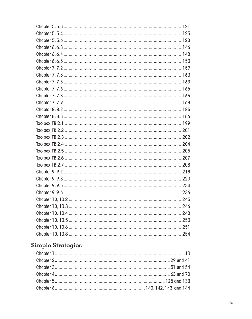 Approaching College with Purpose, Textbook page xix