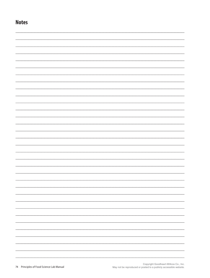 Principles of Food Science 5e, Lab Manual page 74