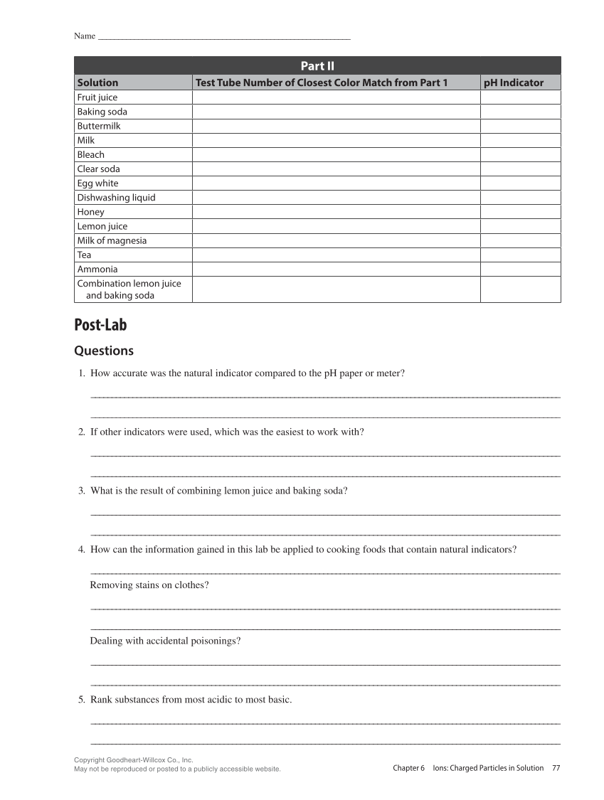 Principles of Food Science 5e, Lab Manual page 77