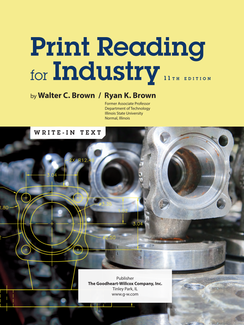 Print Reading for Industry 11e, Online Textbook page i