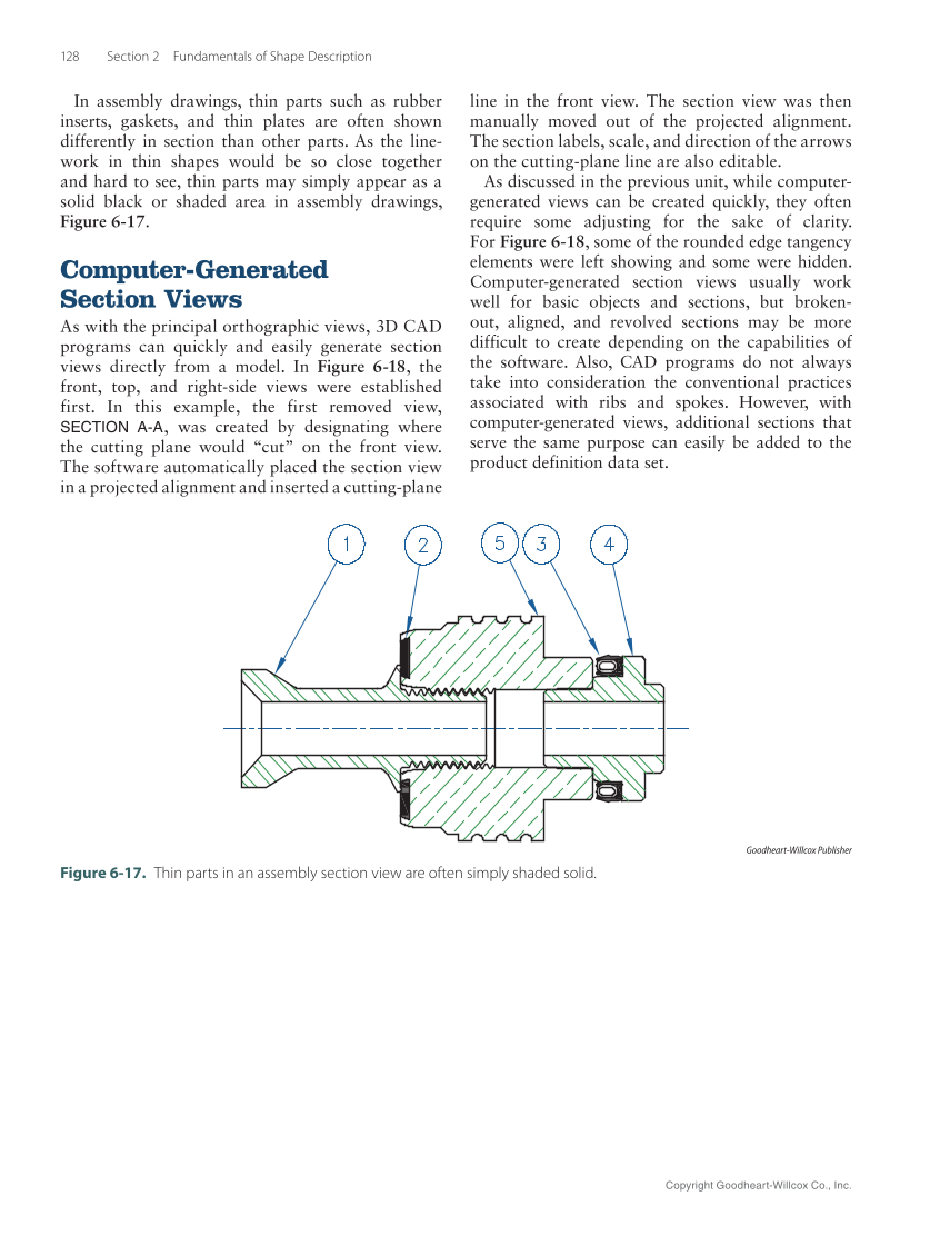 Print Reading for Industry 11e, Online Textbook page 128