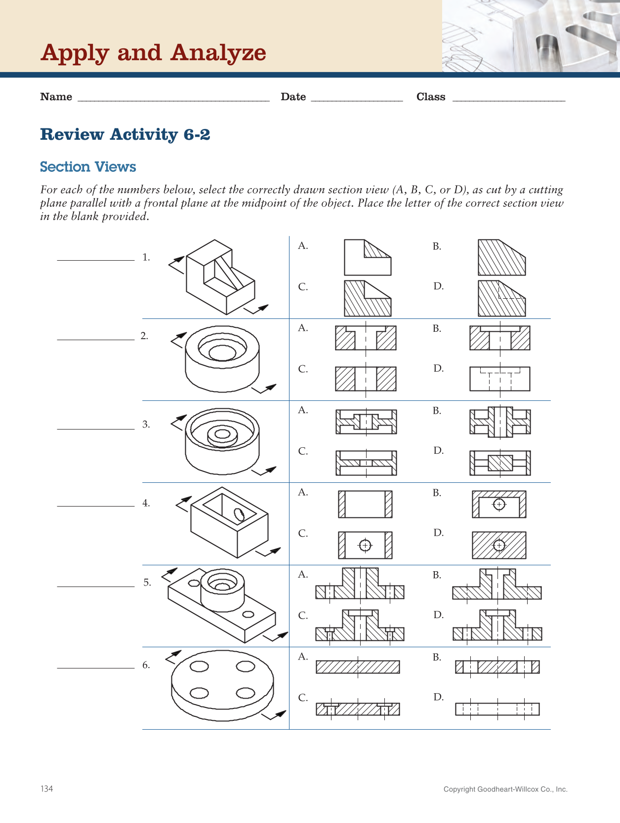 Print Reading for Industry 11e, Online Textbook page 134