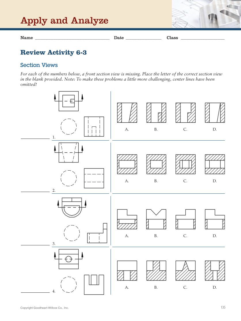 Print Reading for Industry 11e, Online Textbook page 135
