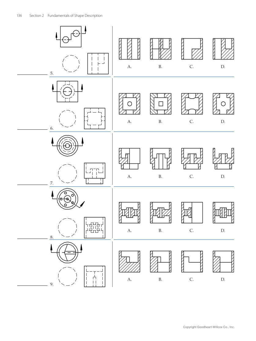 Print Reading for Industry 11e, Online Textbook page 136