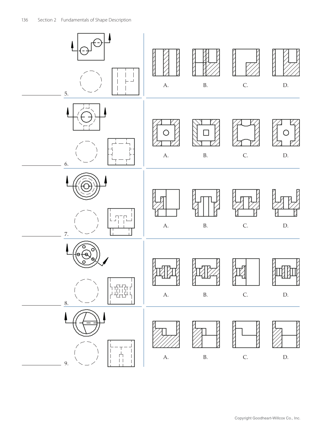 Print Reading for Industry 11e, Online Textbook page 136