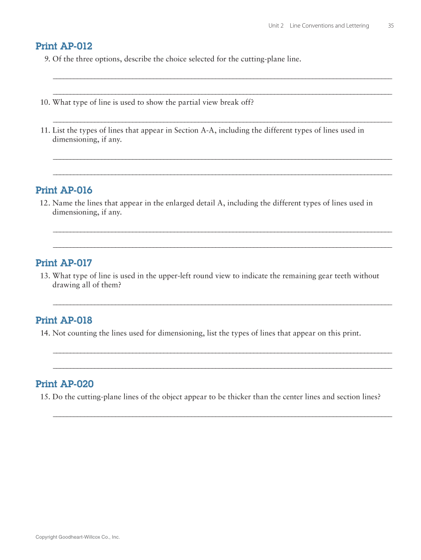 Print Reading for Industry 11e, Online Textbook page 35