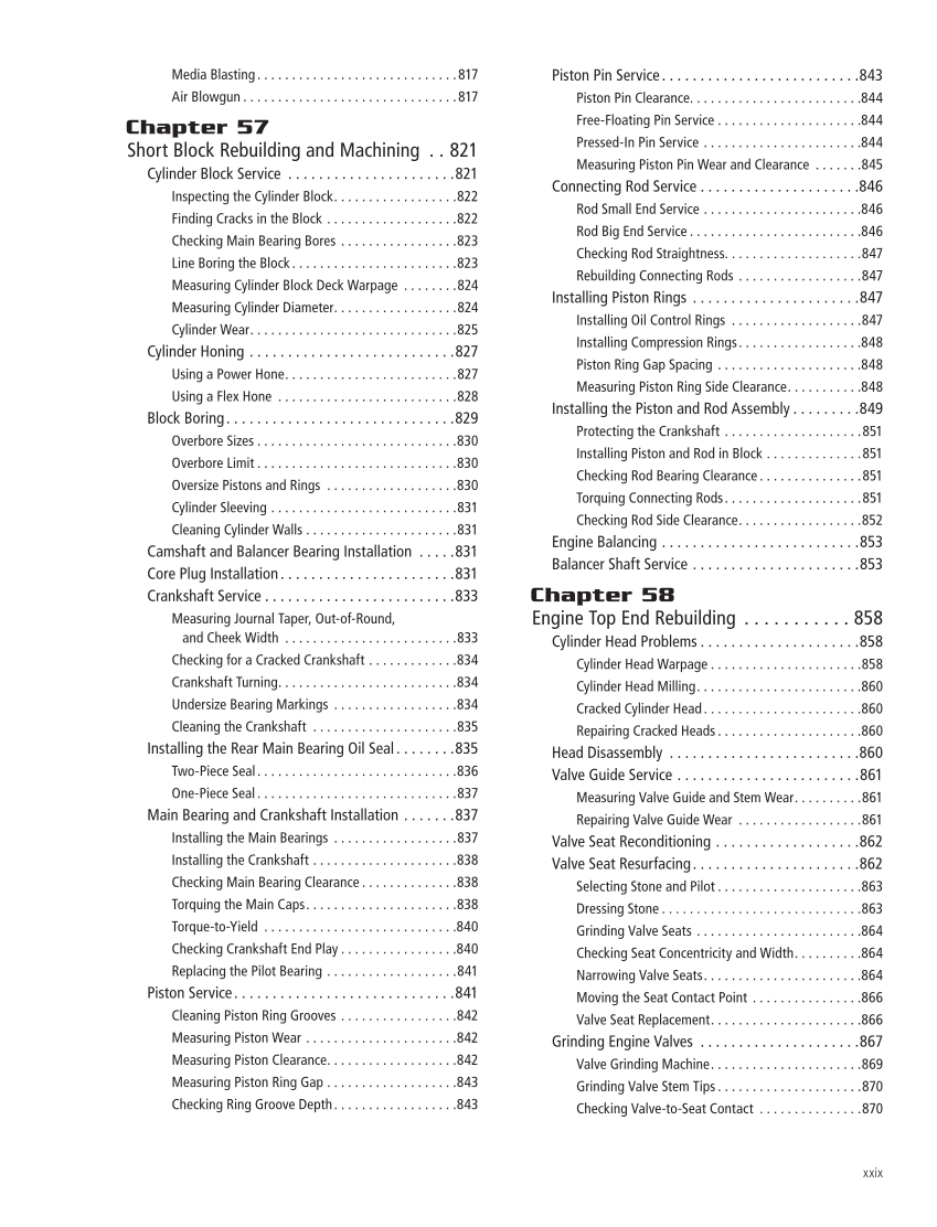 Modern Automotive Technology 10e, Textbook page xxix