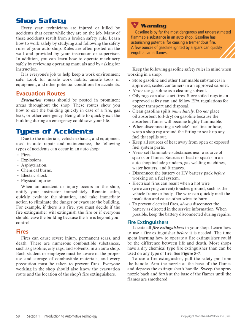 Modern Automotive Technology 10e, Textbook page 58
