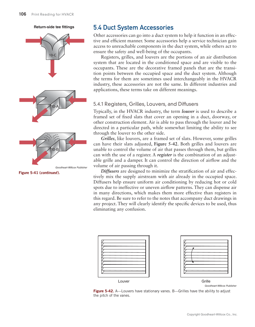 Print Reading for HVACR, 1st Edition page 106