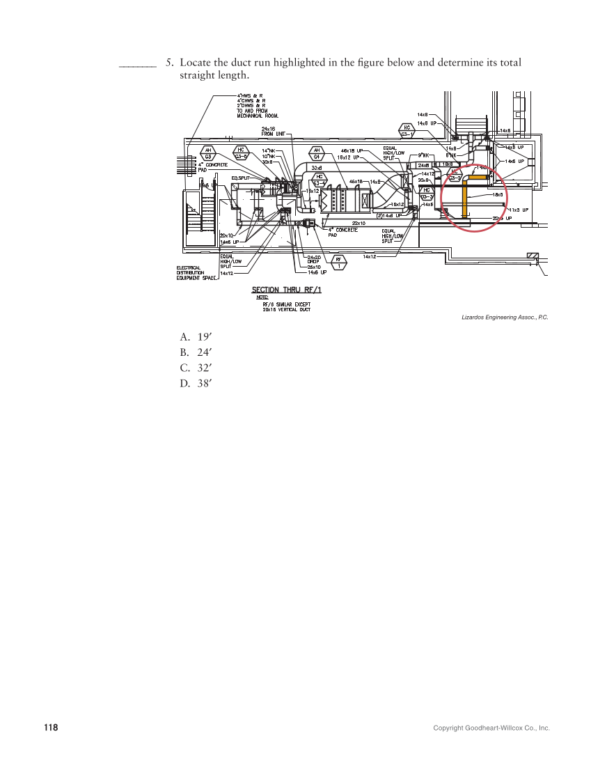 Print Reading for HVACR, 1st Edition page 118