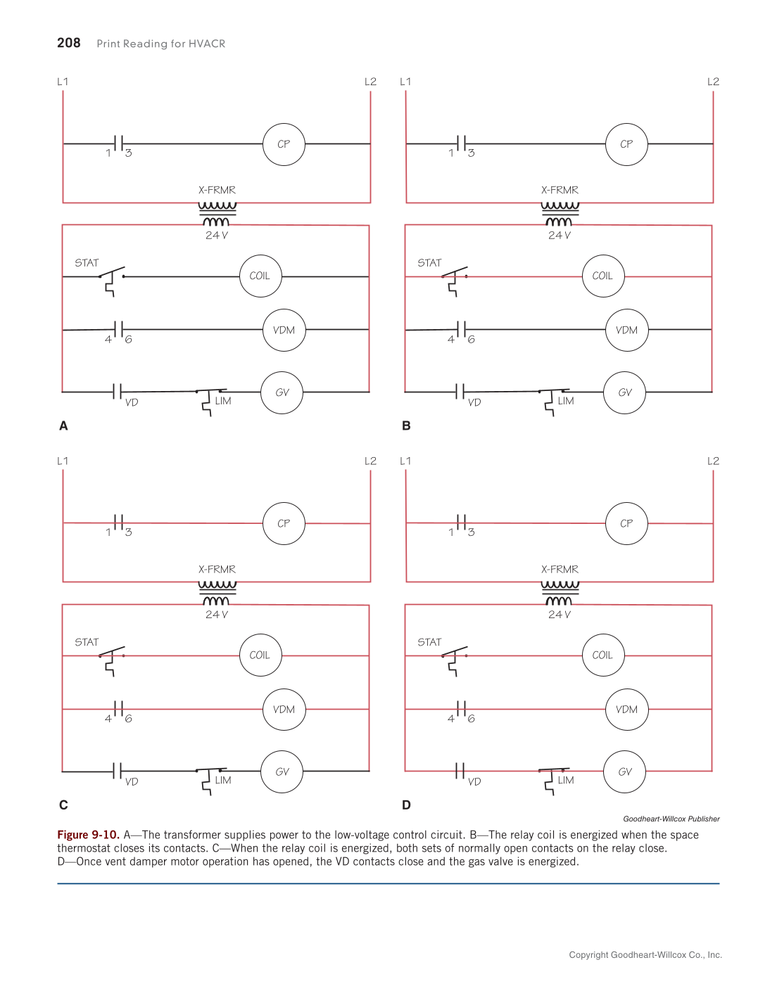 Print Reading for HVACR, 1st Edition page 208