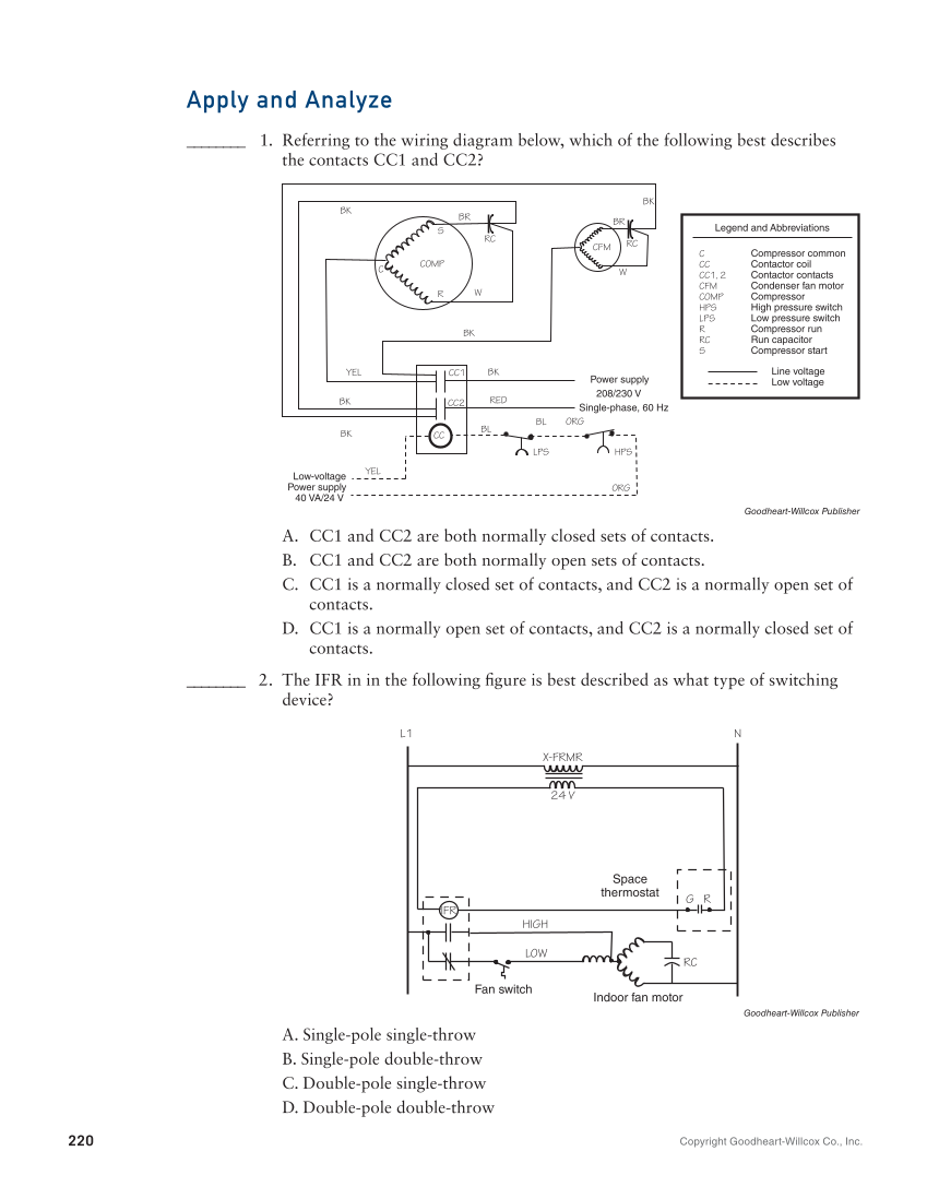 Print Reading for HVACR, 1st Edition page 220