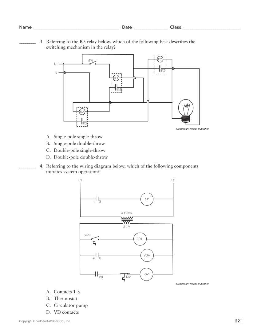 Print Reading for HVACR, 1st Edition page 221