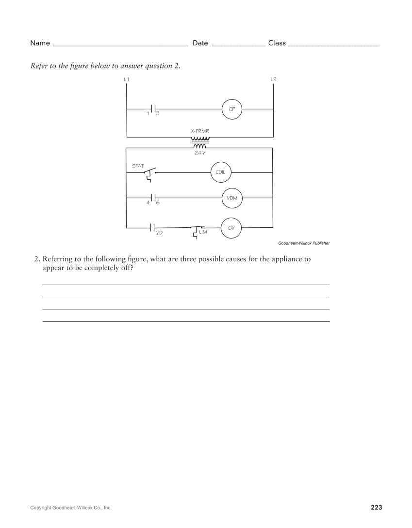 Print Reading for HVACR, 1st Edition page 223