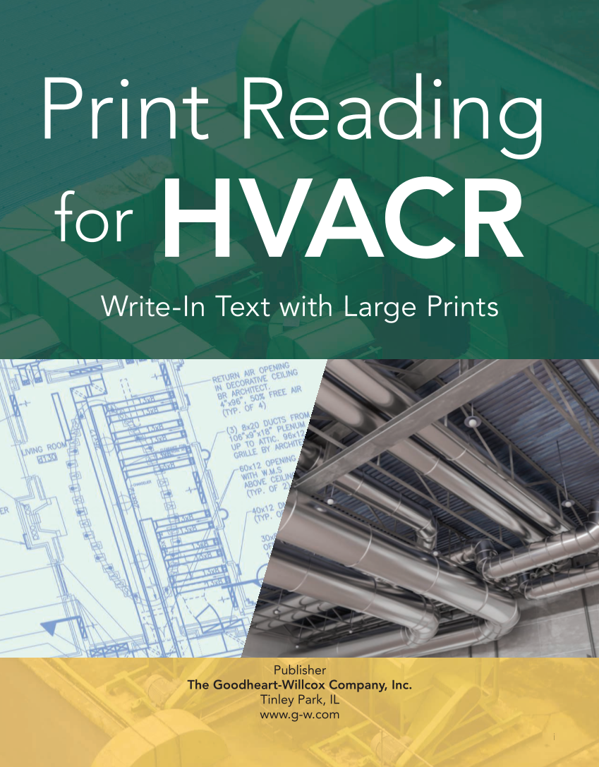 Print Reading for HVACR, 1st Edition page i